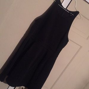 Sleeveless black dress